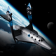 Illustration for article titled Virgin Galactic Unveils Spaceships That'll Take Passengers Up in 2009
